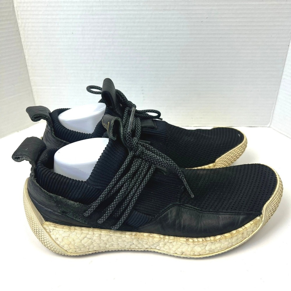 Adidas‎ Harden LS 2 Lace Shoes sz 13 Black White Boost Knit Leather BB7651
